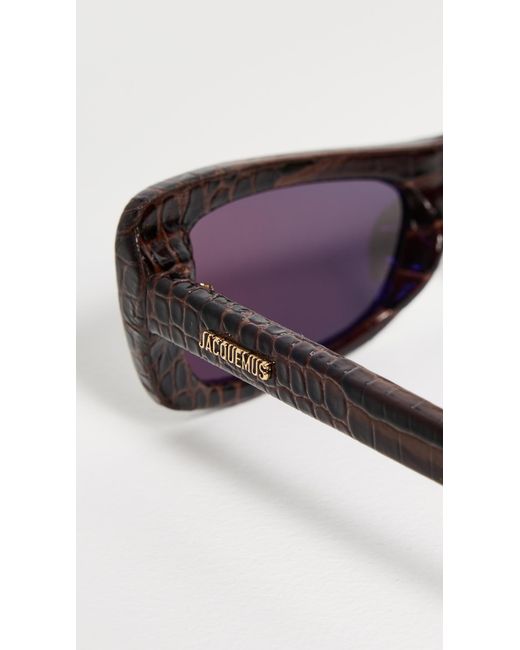 Jacquemus Black Capri Sunglasses