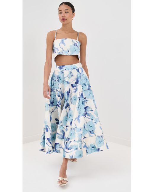Azeeza Blue Walton Top