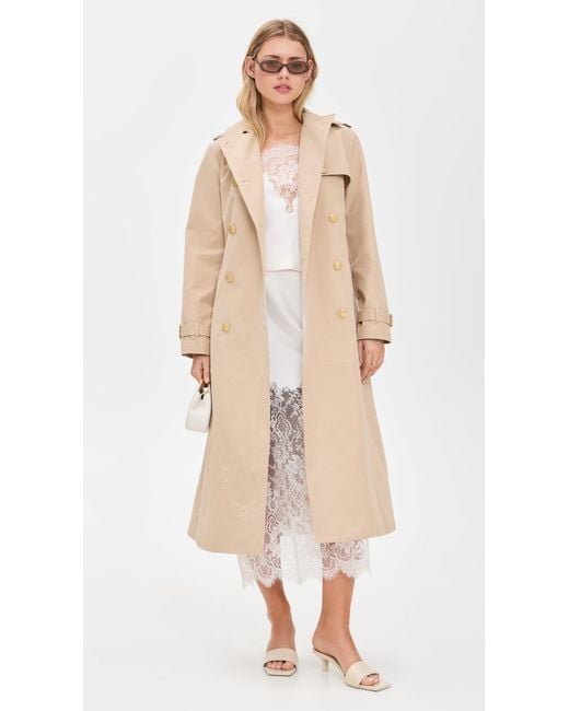 LoveShackFancy Blue Thiel Jacket