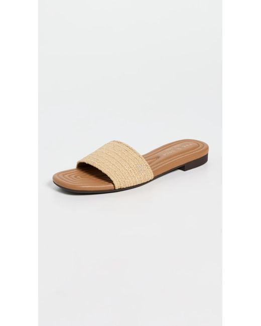 Rag & Bone Black Ellie Slides