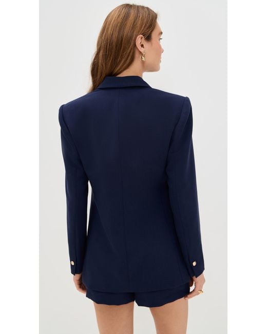 Le Bos Blue Thalia Blazer