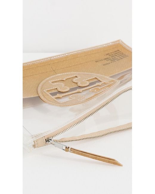 Tory Burch White Ella Pouch
