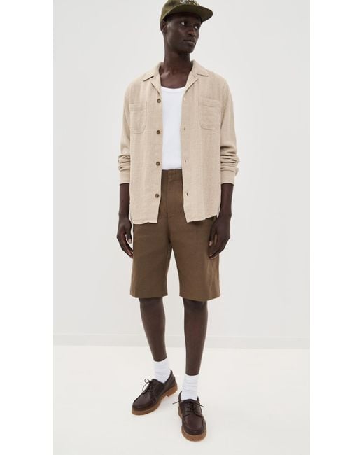 Les Deux Natural Hamilton Overshirt for men