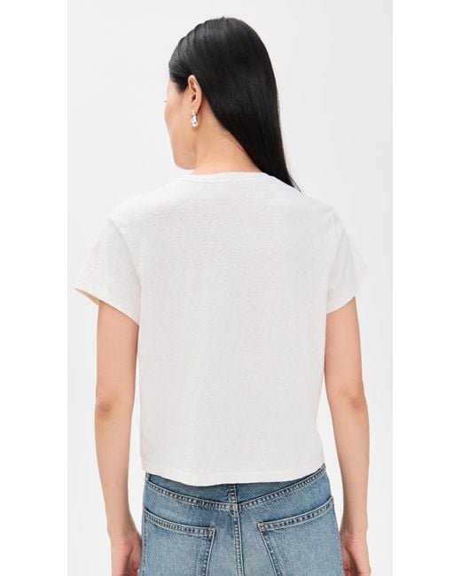 Re/done Blue 50S Boxy Clouds Tee