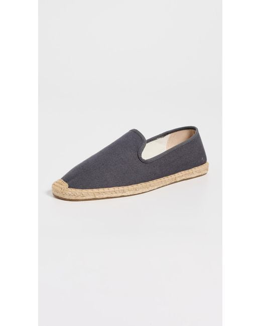 Soludos Blue The Smoking Slipper Espadrilles for men