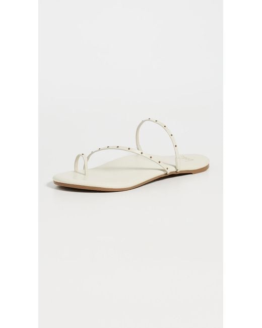 Beek White Ula Sandals