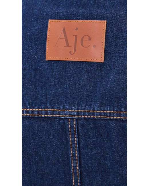 Aje. Blue Seren Denim Jacket