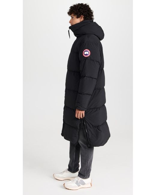 Canada Goose Lawrence Long Puffer Parka in Black for Men | Lyst