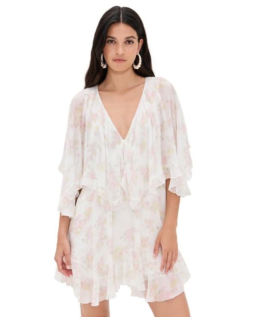 LoveShackFancy White Avaline Dress