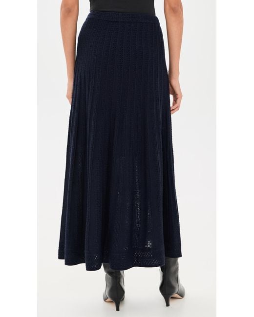 Ba&sh Blue Doha Skirt