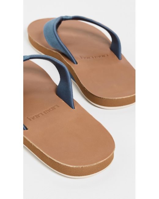 Hari Mari Black Del Mar Flip Flops for men