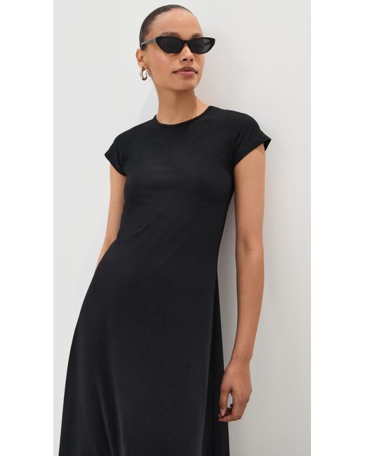 black off shoulder dress mini Echo Black Velvet Off-shoulder Pleated Mini Dress main image 1