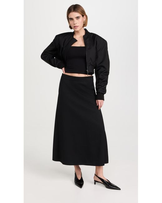 Wardrobe NYC Black Wardrobe. Nyc A-line Idi Skirt