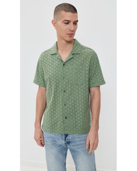Rails Green Tyler Shirt for men