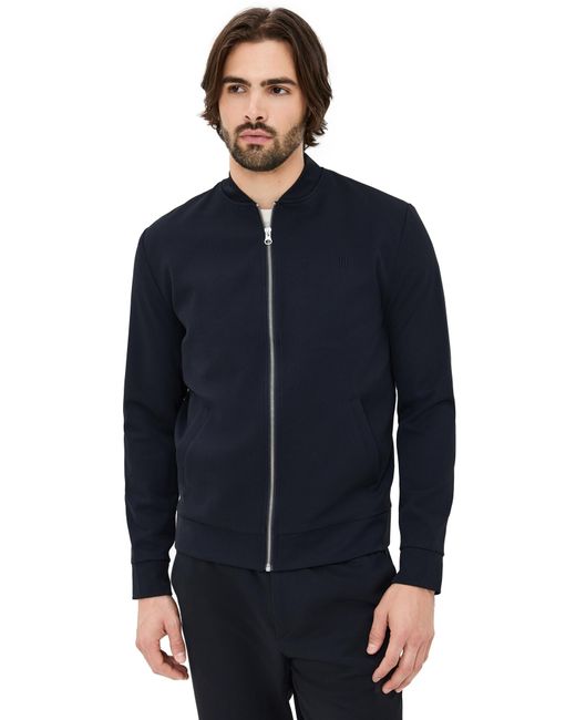 Les Deux Blue Como Bomber Jacket for men