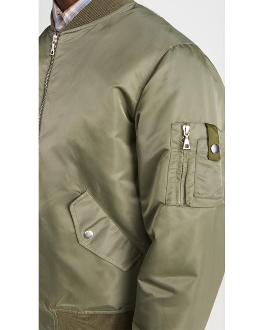 John Elliott Green Bogota Bomber Ii Jacket for men