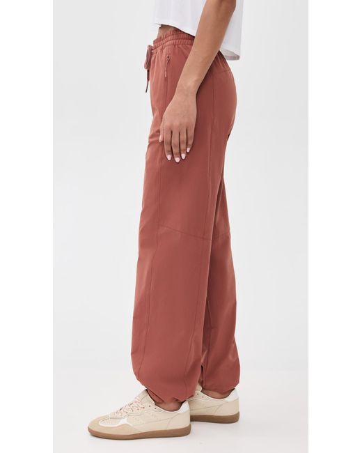 Beyond Yoga Red Peak Pants