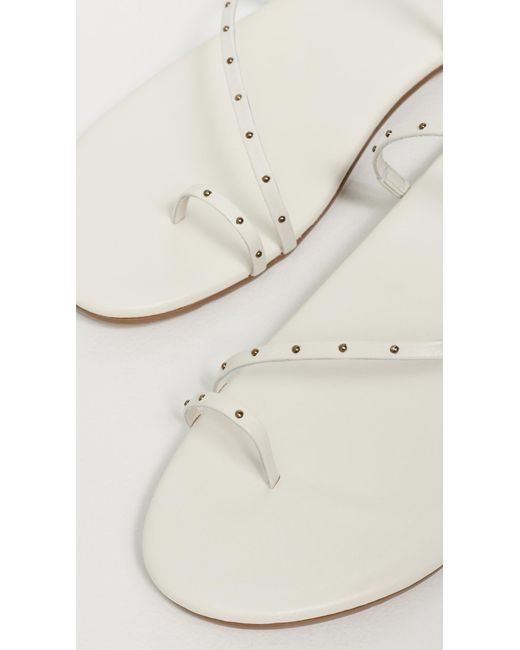 Beek White Ula Sandals