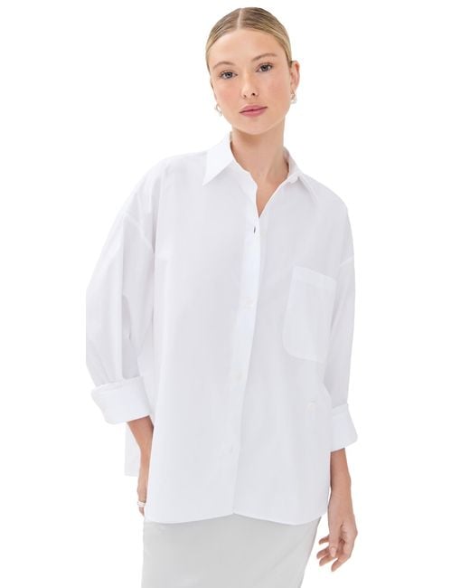 Twp White New Earl Button Down Shirt