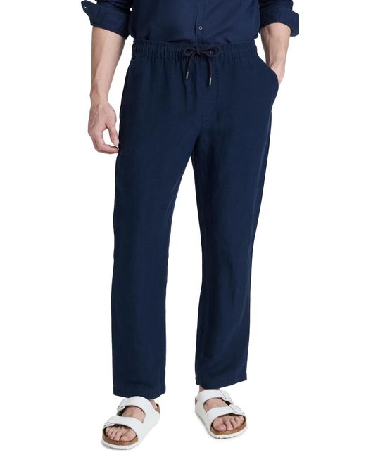 Onia Blue Air Inen Pu-on Pant for men