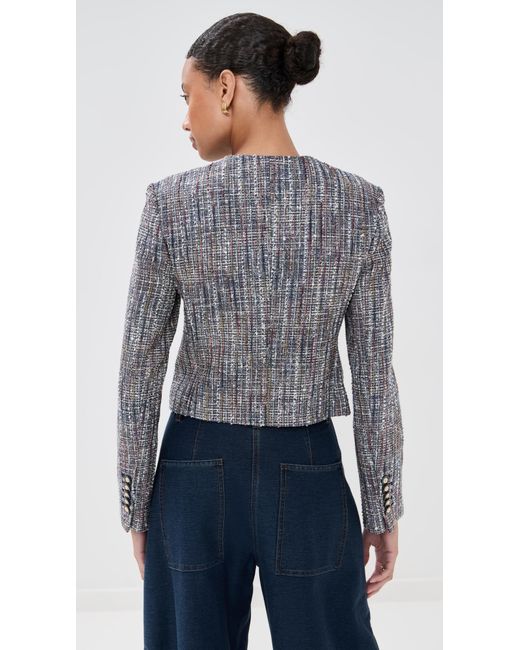 Veronica Beard Blue Andrea Jacket