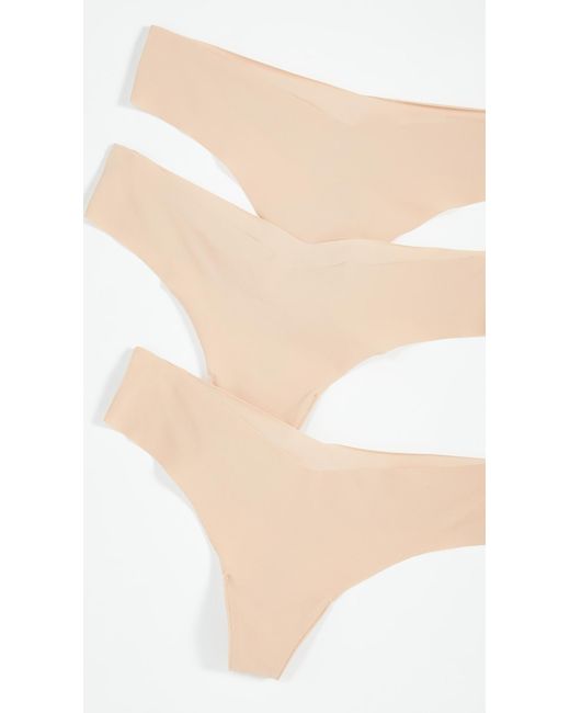 Commando White Classic Thong 3-Pack