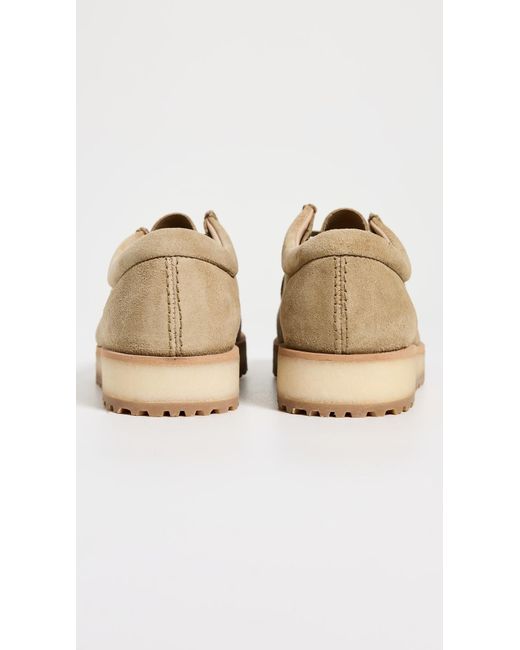 Clarks White Wallabee Scout Lo Shoes for men