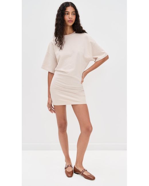 Enza Costa Supima Curve Mini Dress | Lyst