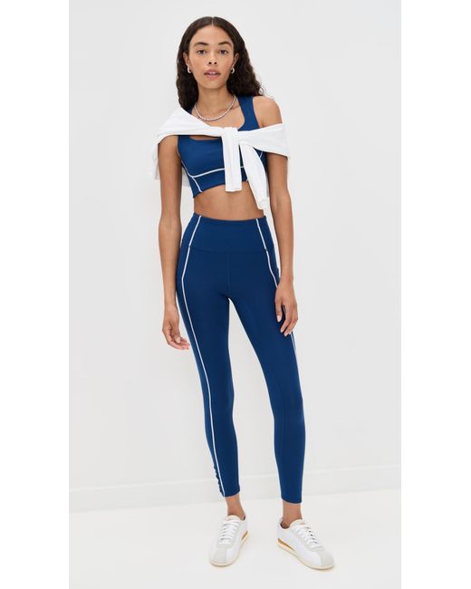 Fp Movement Blue Logo You'Re A Peach Leggings