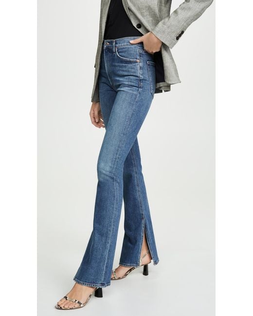 Citizens of Humanity Blue Georgia High Rise Boot Cut Jeans
