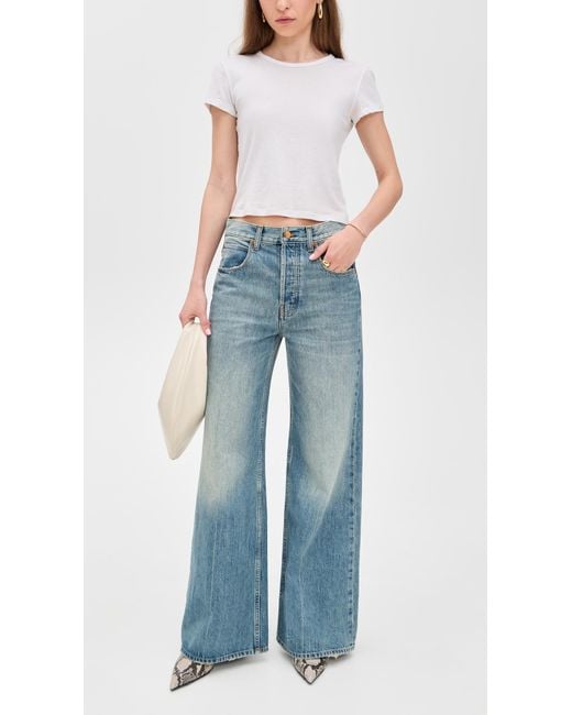 Jamie Haller Blue The Lax Wide Jeans