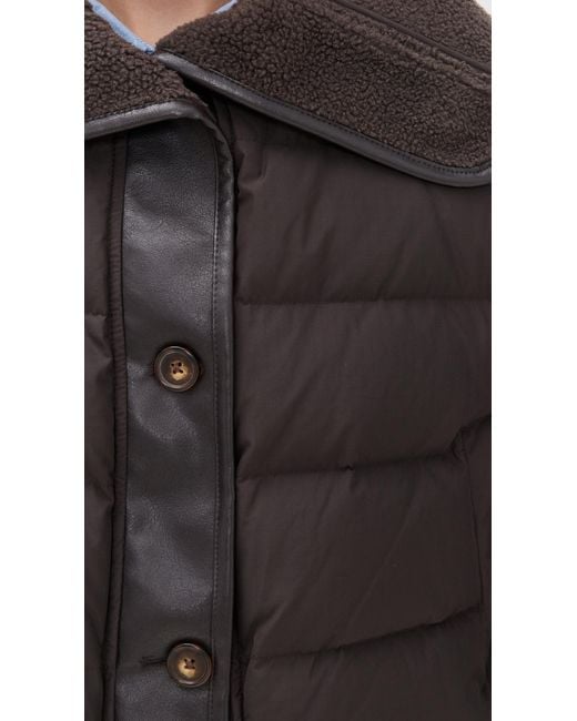 Rag & Bone Black Gloria Puffer Jacket