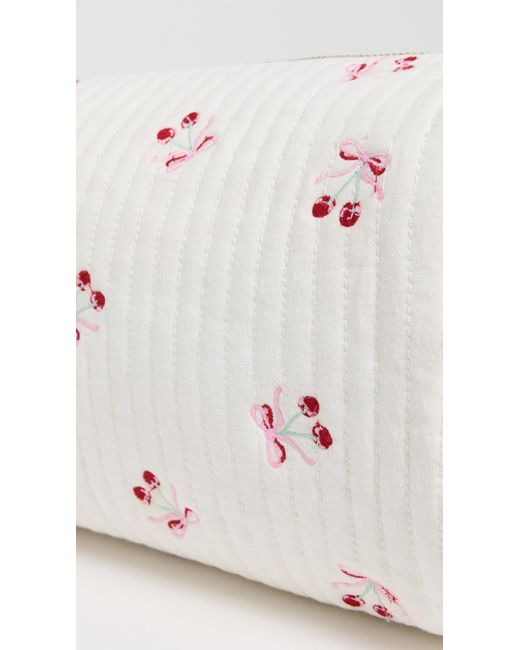 LoveShackFancy White Octavia Pouch