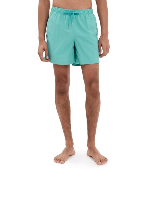 Bather Blue Solid Swim Trunks 5 for men