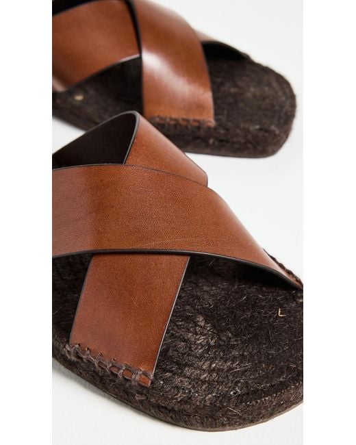 Castaner Black Kevin Leather Sandals for men