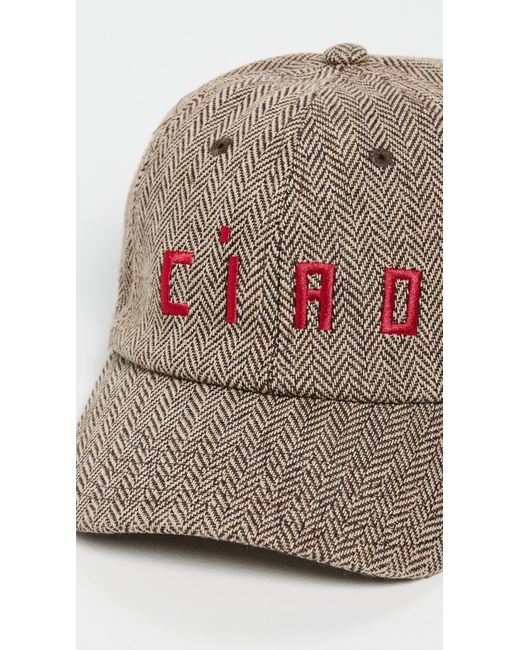 Clare V. Multicolor Wool Baseball Hat
