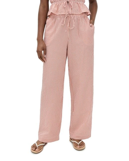 Wayf Pink Nina Pants
