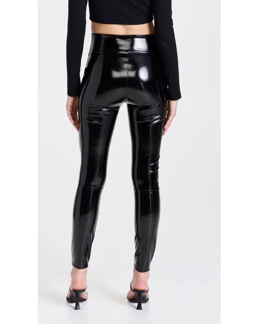 Spanx Faux Patent Leather Leggings in 