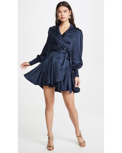Espionage silk wrap mini 2025