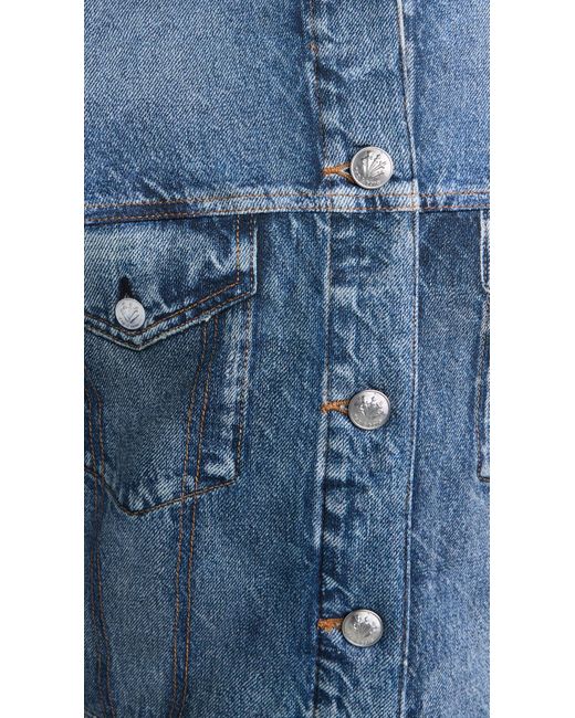 Rag & Bone Blue Miramar Trucker Jacket