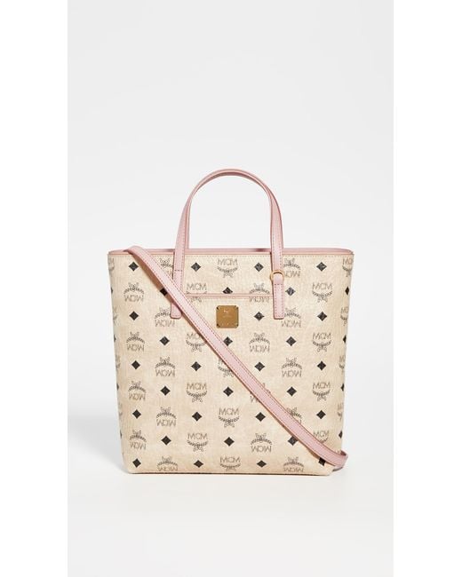 MCM Multicolor Anya Small Shopper Bag