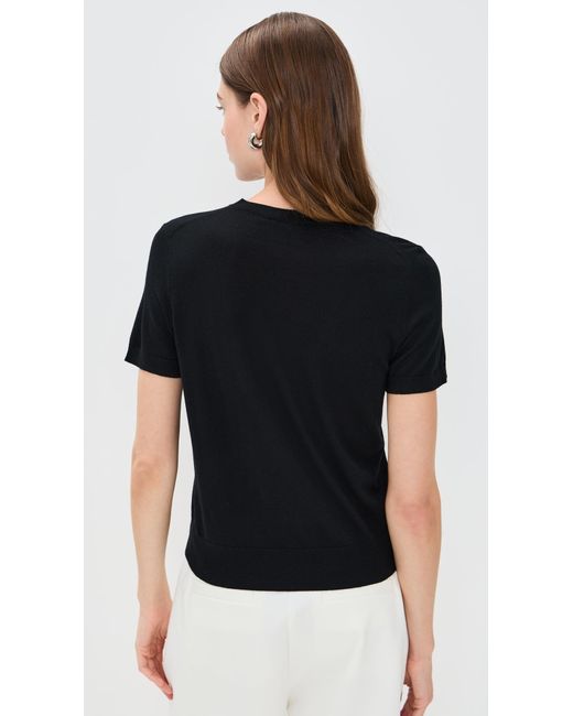 Theory Black Basic Tee