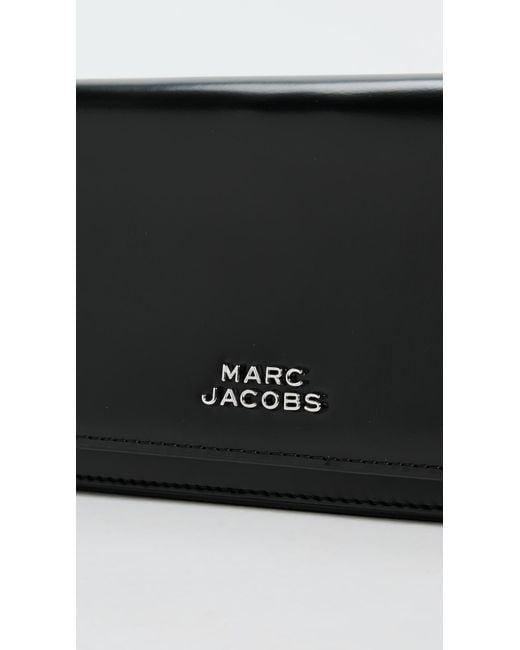 Marc Jacobs Black The Glam Mirror Shoulder Bag