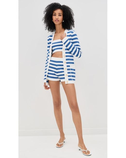 Posse Blue Ari Crop Top