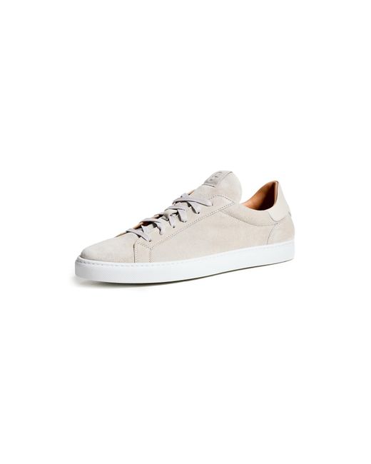 GREATS White Reign Suede Sneakers for men