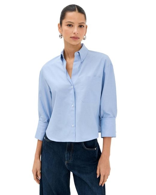 Twp Blue J. D. Button Down Shirt