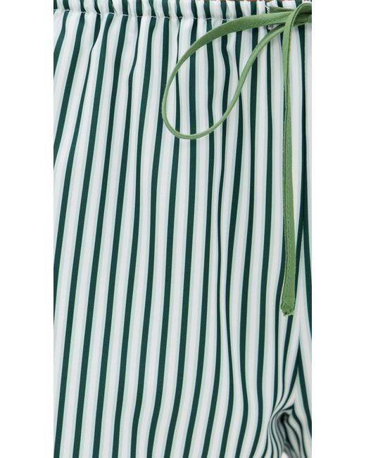Bailey Rose Blue Striped Shorts