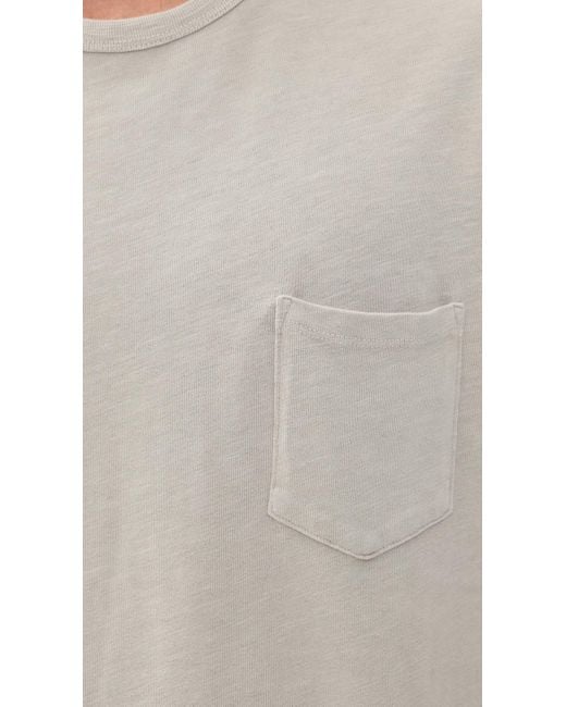 Marine Layer Multicolor Relaxed Heavy Slub Pocket Tee for men