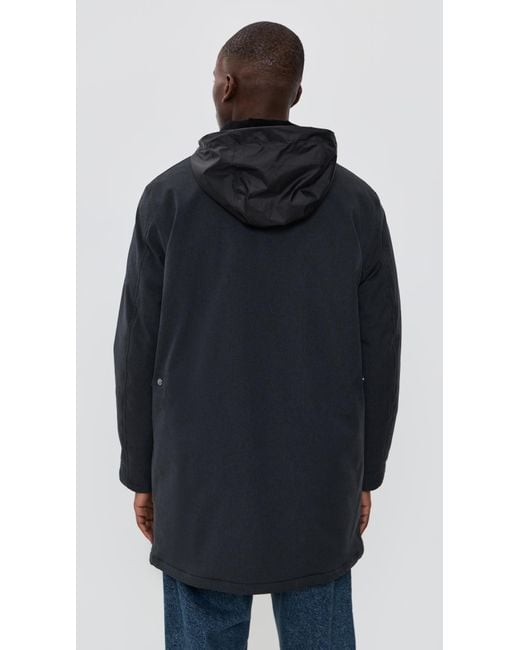 Barbour Blue Winter Powell Waterproof Jacket for men