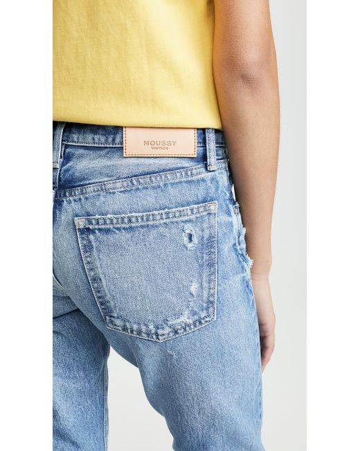 Moussy Denim Mv Magee Tapered Jeans in 